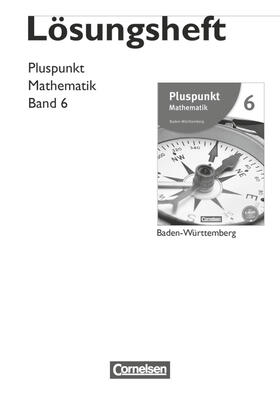 Bamberg / de Jong / Erle |  Pluspunkt Mathematik 6 Lös. BW | Buch |  Sack Fachmedien
