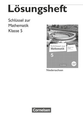 Berkemeier / Koullen |  Schlüssel zur Mathematik 5. Schuljahr. Lösungen zum Schülerbuch. Differenzierende Ausgabe Niedersachsen | Buch |  Sack Fachmedien