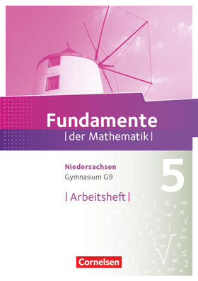 Pallack |  Fundamente der Mathematik 5. Schuljahr.  Arbeitsheft mit Lösungen Gymnasium Niedersachsen | Buch |  Sack Fachmedien