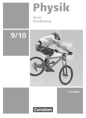 Greiner-Well / Göbel / Höpfner |  Physik - Neue Ausgabe 9./10. Schuljahr - Berlin/Brandenburg - Lösungen zum Schülerbuch | Buch |  Sack Fachmedien