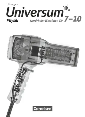  Universum Physik 7.-10. Schuljahr - Gymnasium Nordrhein-Westfalen G9 - Lösungen zum Schülerbuch | Buch |  Sack Fachmedien