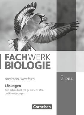Hampl / Oberschelp / Pondorf |  Fachwerk Biologie 02 Teil A. Lösungen Nordrhein-Westfalen | Buch |  Sack Fachmedien