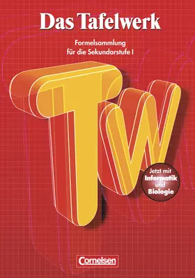 Erbrecht / König / Wörstenfeld |  Das Tafelwerk - Formelsammlung für die Sekundarstufe I - Östliche Bundesländer und Berlin | Buch |  Sack Fachmedien