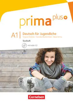 Chobotar / Muckenthaler / Verma |  Prima plus A1: Gesamtband. Testheft mit Audio-CD | Buch |  Sack Fachmedien