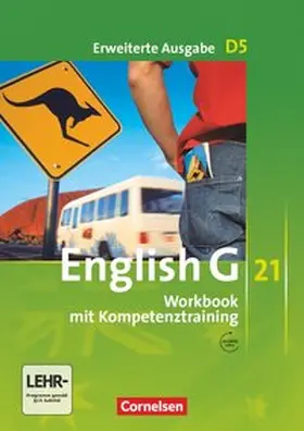 Seidl / Schwarz / Biederstädt |  English G 21. Erweiterte Ausgabe D 5. Workbook Workbook mit Audios online | Buch |  Sack Fachmedien