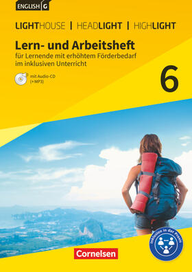 Lindemann / Biederstädt / Rudolph |  English G Lighthouse / English G Headlight / English G Highlight Band 6: 10. Schuljahr - Allgemeine Ausgabe - Lern- und Arbeitsheft für Lernende mit erhöhtem Förderbedarf im inklusiven Unterricht | Buch |  Sack Fachmedien