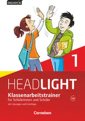 Schweitzer |  English G Headlight 01: 5. Schuljahr. Klassenarbeitstrainer mit Lösungen und Audios online | Buch |  Sack Fachmedien