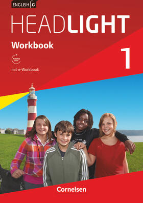 Berwick |  English G Headlight 01: 5. Schuljahr. Workbook mit CD-ROM (e-Workbook) und Audios online | Buch |  Sack Fachmedien