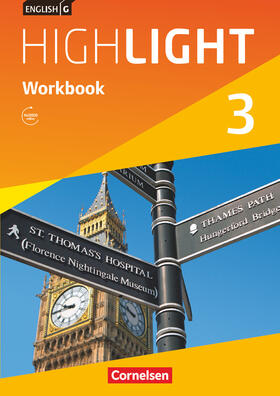 Berwick / Thorne |  English G Highlight  03: 7. Schuljahr Hauptschule. Workbook mit Audios online | Buch |  Sack Fachmedien
