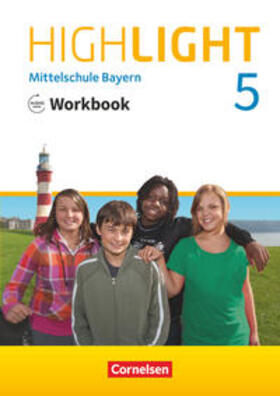 Berwick |  Highlight 5. Jahrgangsstufe - Mittelschule Bayern - Workbook mit Audios online | Buch |  Sack Fachmedien