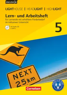 Lindemann / Rudolph |  English G Lighthouse / English G Headlight / English G Highlight Band 5: 9. Schuljahr -  - Allgemeine Ausgabe. Lern- und Arbeitsheft für Lernende mit erhöhtem Förderbedarf im inklusiven Unterricht | Buch |  Sack Fachmedien