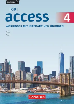  English G Access G9 Band 4: 8. Schuljahr - Workbook mit interaktiven Übungen online | Buch |  Sack Fachmedien