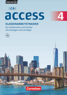  English G Access - G9 - Band 4: 8. Schuljahr - Klassenarbeitstrainer mit Audios und Lösungen online | Buch |  Sack Fachmedien