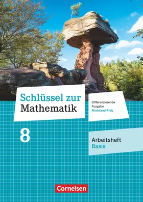  Schlüssel zur Mathematik 8. Schuljahr - Differenzierende Ausgabe Rheinland-Pfalz - Arbeitsheft Basis mit Online-Lösungen | Buch |  Sack Fachmedien