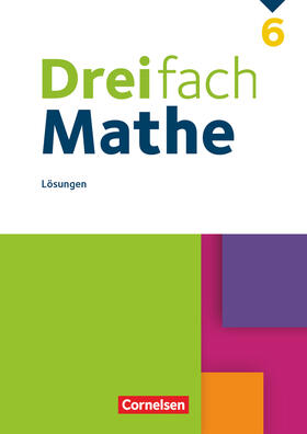  Dreifach Mathe 6. Schuljahr - Lösungen zum Schülerbuch | Loseblattwerk |  Sack Fachmedien