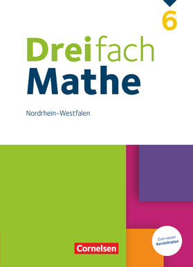  Dreifach Mathe 6. Schuljahr - Nordrhein-Westfalen - Schülerbuch | Buch |  Sack Fachmedien