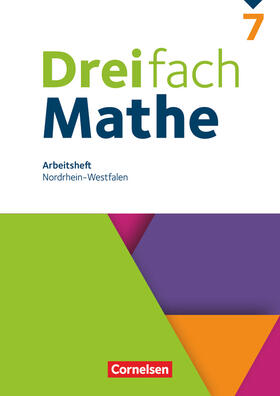 Tippel / Wieczorek / Yurt |  Dreifach Mathe 7. Schuljahr. Nordrhein-Westfalen - Arbeitsheft mit Lösungen | Buch |  Sack Fachmedien