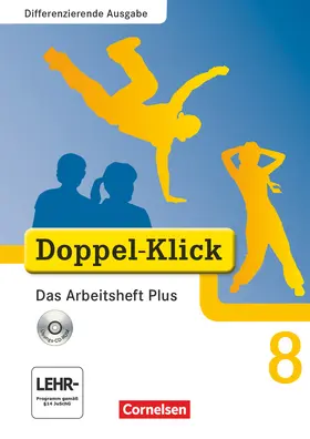 Adam / Wurst-Falck / Breitkopf |  Doppel-Klick - Differenzierende Ausgabe. 8. Schuljahr. Das Arbeitsheft Plus mit CD-ROM | Buch |  Sack Fachmedien