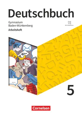 Mohr / Mielke / Grunow |  Deutschbuch Gymnasium 5. Schuljahr - Baden-Württemberg 2025 - Arbeitsheft mit Lösungen und Erklärfilmen | Buch |  Sack Fachmedien