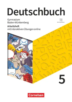 Mohr / Mielke / Grunow |  Deutschbuch Gymnasium 5. Schuljahr - Baden-Württemberg 2025 - Arbeitsheft mit interaktiven Übungen online | Buch |  Sack Fachmedien