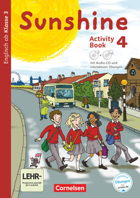 Beattie / Schröder / Keller |  Sunshine - Allgemeine Ausgabe 4. Schuljahr - Activity Book mit interaktiven Übungen auf scook.de | Buch |  Sack Fachmedien