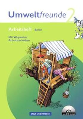 Jäger / Koch / Köster |  Umweltfreunde - Berlin - Bisherige Ausgabe / 2. Schuljahr - Arbeitsheft mit Wegweiser Arbeitstechniken und CD-ROM | Buch |  Sack Fachmedien