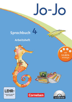 Stanzel / Naumann-Harms / Brunold |  Jo-Jo Sprachbuch - Aktuelle allgemeine Ausgabe. 4. Schuljahr - Arbeitsheft mit CD-ROM | Buch |  Sack Fachmedien