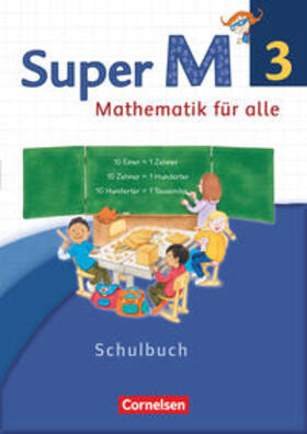 Manten / Ranft / Viseneber |  Super M 3. Schuljahr. Schülerbuch mit Kartonbeilagen. Westliche Bundesländer | Buch |  Sack Fachmedien