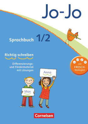 Ohnacker |  Jo-Jo Sprachbuch - Aktuelle allgemeine Ausgabe. 1./2. Schuljahr - Fresch-Arbeitsblock | Buch |  Sack Fachmedien