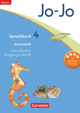 Brinster / Kiener |  Jo-Jo Sprachbuch - Grundschule Bayern. 4. Jahrgangsstufe - Arbeitsheft in Vereinfachter Ausgangsschrift | Buch |  Sack Fachmedien