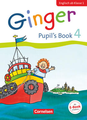 Caspari-Grote / Kraaz / Grandt |  Ginger - Early Start Edition 4. Schuljahr - Pupil's Book | Buch |  Sack Fachmedien