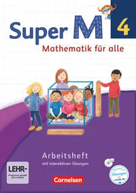 Frost / Manten / Viseneber |  Super M4. Schuljahr - Westliche Bundesländer - Arbeitsheft mit interaktiven Übungen auf scook.de | Buch |  Sack Fachmedien