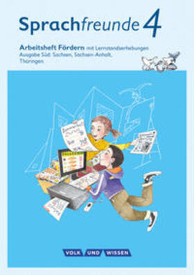 Junghänel / Knöfler / Kelch |  Sprachfreunde 4. Schuljahr - Ausgabe Süd (Sachsen, Sachsen-Anhalt, Thüringen) - Arbeitsheft Fördern | Buch |  Sack Fachmedien