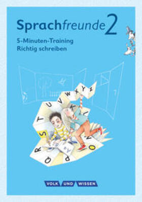 Junghänel |  Sprachfreunde - Ausgabe Nord/Süd 2. Schuljahr - 5-Minuten-Training "Richtig schreiben" | Buch |  Sack Fachmedien