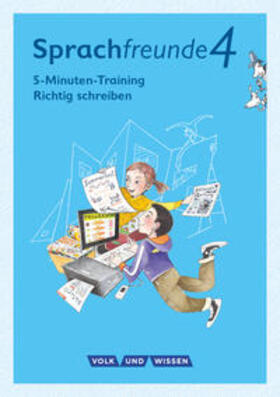  Sprachfreunde - Ausgabe Nord/Süd 4. Schuljahr - 5-Minuten-Training "Richtig schreiben" | Buch |  Sack Fachmedien