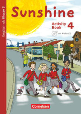 Beattie / Kraaz / Hollbrügge |  Sunshine 4. Schuljahr. Activity Book mit Audio-CD und Minibildkarten und Faltbox | Buch |  Sack Fachmedien