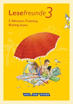 Hoppe |  Lesefreunde 3. Schuljahr. 5-Minuten-Training "Richtig lesen". Arbeitsheft. Östliche Bundesländer und Berlin | Buch |  Sack Fachmedien