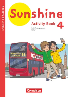 Bensmann / Schröder / Haudeck |  Sunshine 4. Schuljahr. Baden-Württemberg, Hessen, Niedersachsen - Activity Book | Buch |  Sack Fachmedien