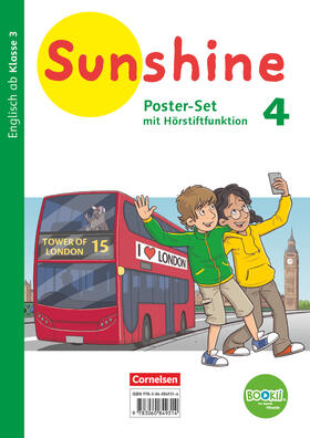 Haudeck / Bensmann |  Sunshine 4. Schuljahr. Zu allen Ausgaben - Poster-Set mit Bookii-Funktion und Beilage | Sonstiges |  Sack Fachmedien