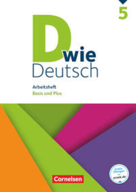 Deters / Braun / Hallmann |  D wie Deutsch - Zu allen Ausgaben 5. Schuljahr - Arbeitsheft mit Lösungen | Buch |  Sack Fachmedien