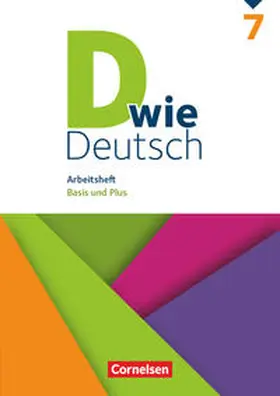 Burkheiser / Braun / Deters |  D wie Deutsch 7. Schuljahr - Arbeitsheft mit Lösungen | Buch |  Sack Fachmedien