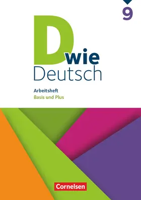 Grünes |  D wie Deutsch 9. Schuljahr - Arbeitsheft mit Lösungen | Buch |  Sack Fachmedien