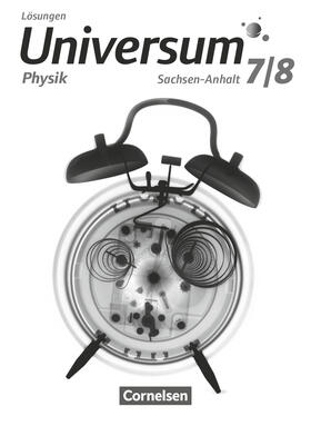  Universum Physik 7./8. Schuljahr - Gymnasium Sachsen-Anhalt - Lösungen zum Schülerbuch | Buch |  Sack Fachmedien