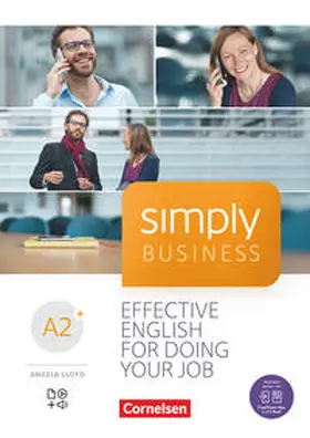 Lloyd |  Simply Business A2+ - Coursebook mit Audio-CD und Video-DVD | Buch |  Sack Fachmedien