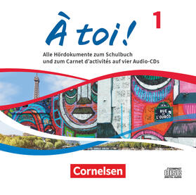  À toi ! Band 1 -  Audio-CDs | Sonstiges |  Sack Fachmedien