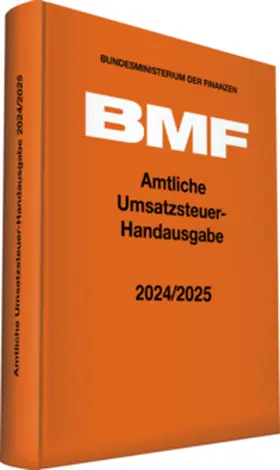  Amtliche Umsatzsteuer-Handausgabe 2024/2025 | Buch |  Sack Fachmedien