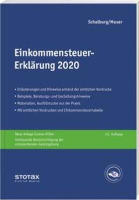 Schalburg / Dörflinger |  Schalburg, M: Einkommensteuer-Erklärung 2020 | Buch |  Sack Fachmedien