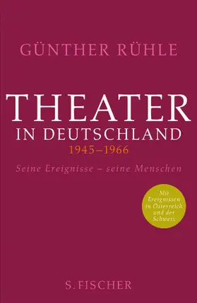 Rühle |  Theater in Deutschland 1945-1966 | Buch |  Sack Fachmedien