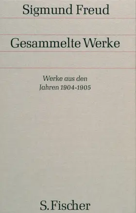 Freud |  Werke aus den Jahren 1904-1905 | Buch |  Sack Fachmedien