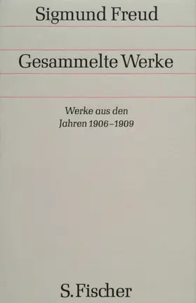 Freud |  Werke aus den Jahren 1906-1909 | Buch |  Sack Fachmedien